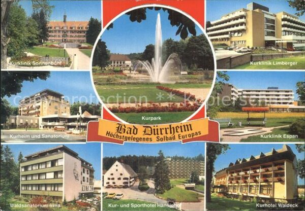 Bad Duerrheim Kurklinik Sonnenbühl Limberger Waldsana