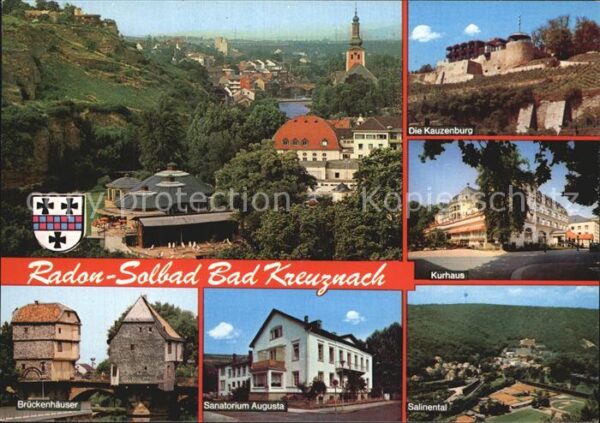 Bad Kreuznach Kurhaus Kauzenburg Brückenhäuser Sanato