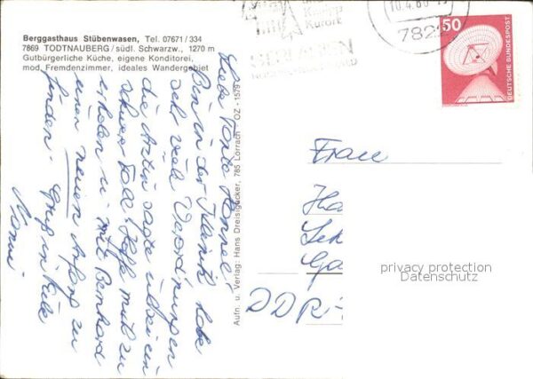 Todtnauberg Berggasthaus Stübenwasen – Bild 2