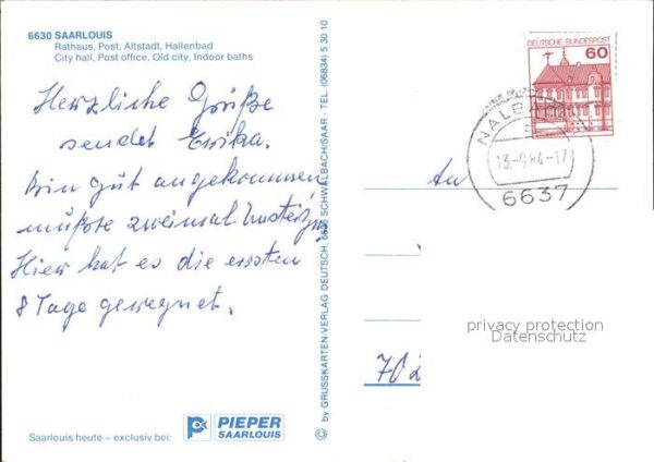 Saarlouis Rathaus Post Altstadt – Bild 2