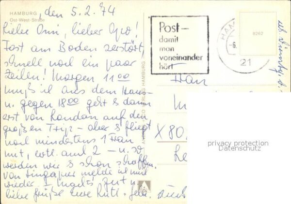 Hamburg Ost West Straße – Bild 2