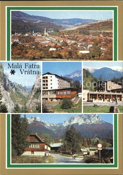 Mala Fatra Vratna Ortsansichten