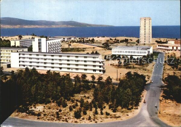 Nessebar Nessebyr Nessebre Luftaufnahme Sonnenküste