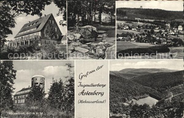 Astenberg Lennequelle Jugendherberge Astenturm Ra