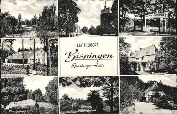 Bispingen Jugendherberge Löns-Grabmal Wacholderho
