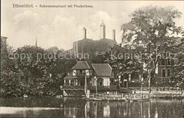 Duesseldorf Schwanenspiegel Fischerhaus