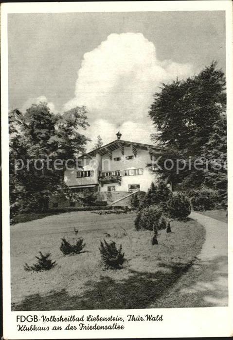 Bad Liebenstein Klubhaus Friedensallee