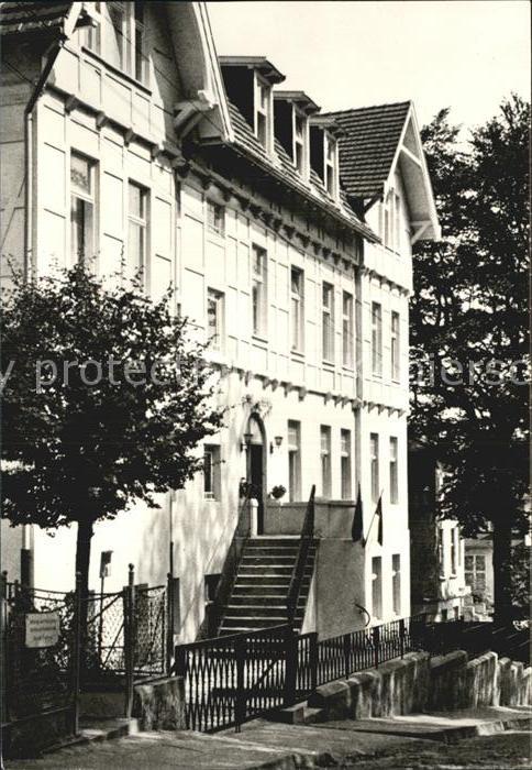 Bansin Ostseebad Erholungsheim Haus am Berg
