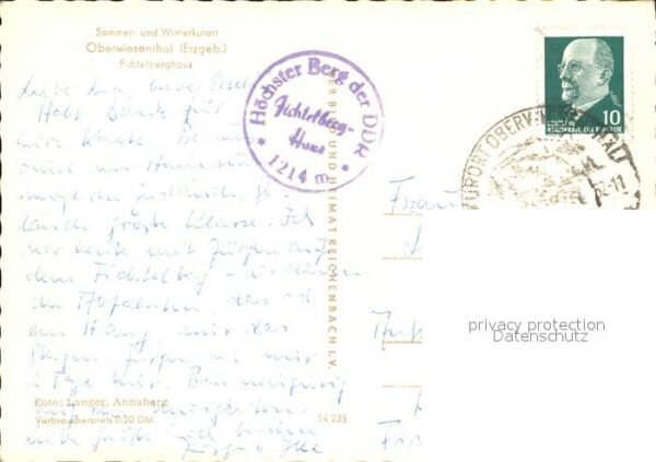 Oberwiesenthal Erzgebirge Fichtelberghaus – Bild 2