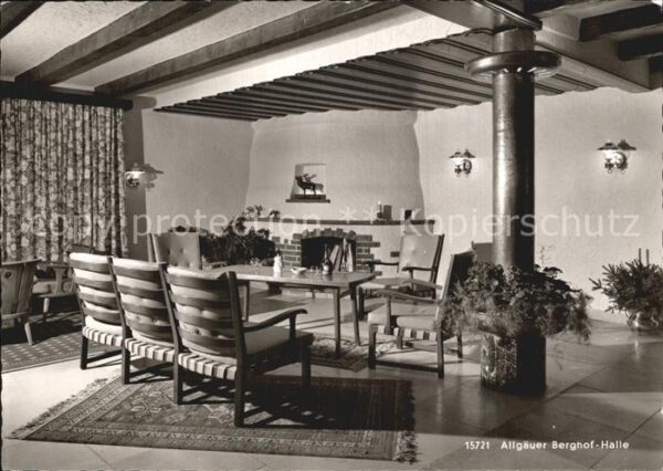Sonthofen Oberallgaeu Allgäuer Berghof Halle