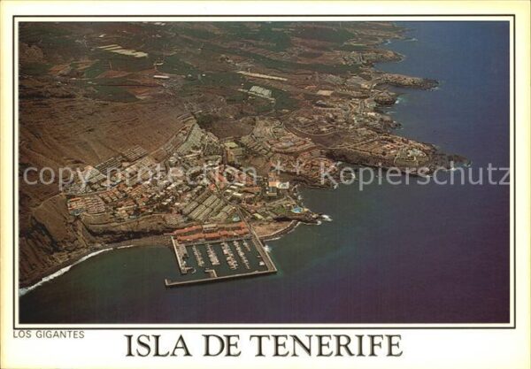Los Gigantes Santiago del Teide Fliegeraufnahme