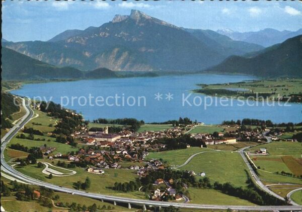 Mondsee Salzkammergut Schafberg Autobahn
