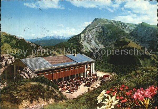 Koenigssee Aussichtsterrasse Bergstation Jennerbah