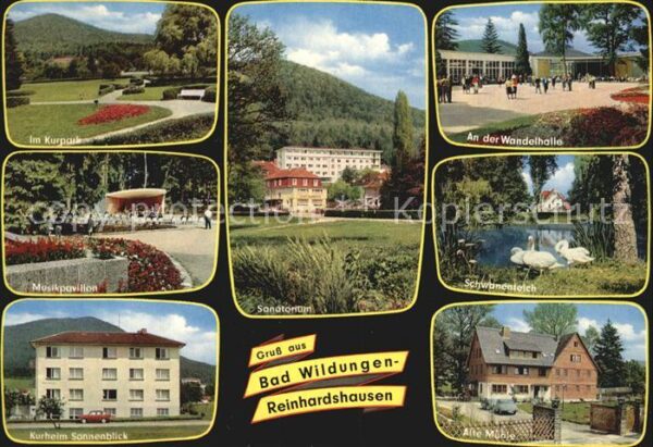 Reinhardshausen Sanatorium Kurheim Sonnenblick Alte Müh