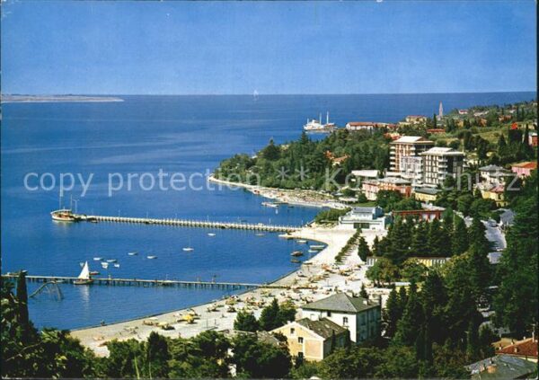 Portoroz Strand Seebrücke
