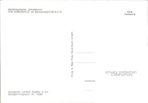 Koenigsfeld Schwarzwald Fliegeraufnahme – Bild 2