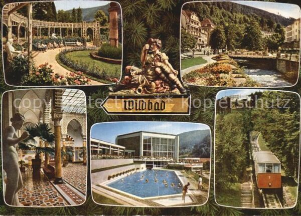 Wildbad Schwarzwald Bergbahn Schwimmbad