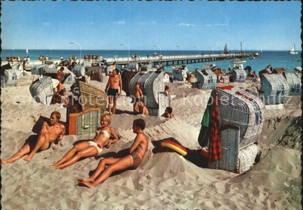 Groemitz Ostseebad Strand Seebrücke