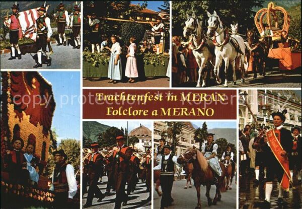 Meran Merano Trachtenfest Pferd Pony