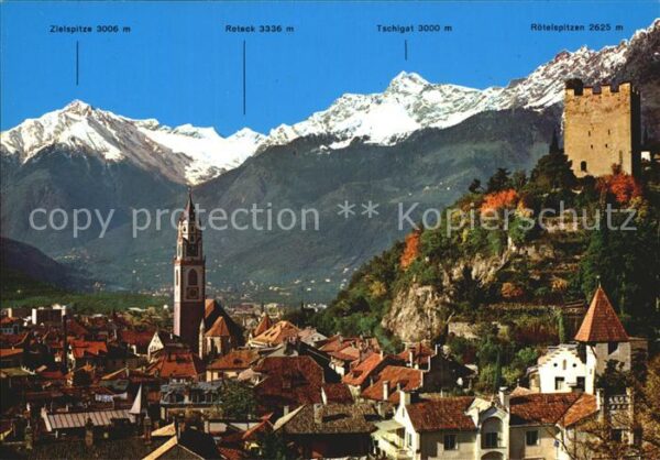 Merano Meran Roteck Tschlgat Rötelspitzen