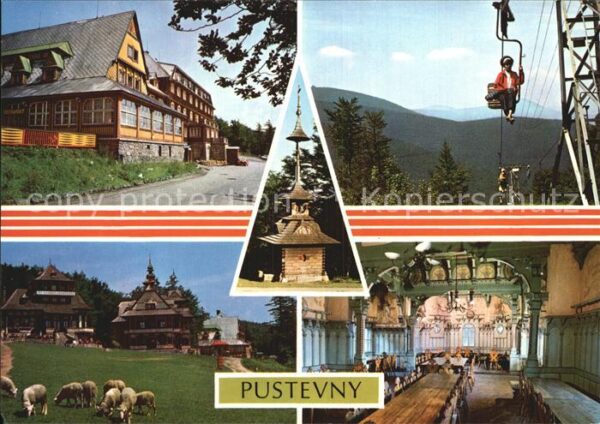 Pustevny Radhosti Hotel Tanecnica Sedackovy vytah Zvonick
