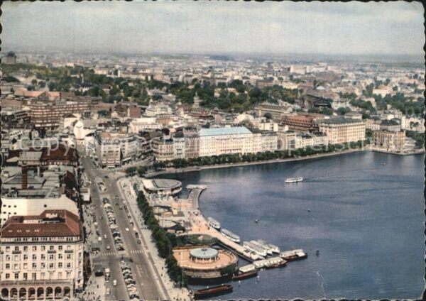 Hamburg Jungfernstieg Binnenalster
