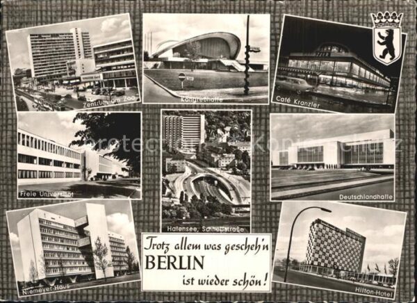 Berlin Zentrum Zoo Halensee Hilton-Hotel