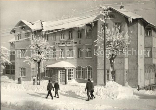 Oberhof Thueringen Erholungsheim Georgi Dimitroff