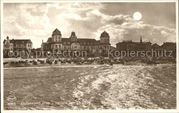 Binz Ruegen Ostseebad Hotels Strand