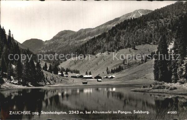 Pongau Pinzgau Zauchsee Steinfeldspitze Altenmarkt