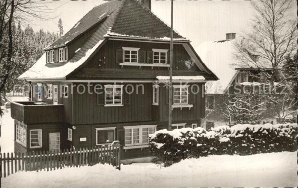 Hinterzarten Müttererholungsheim Sickingerstrasse