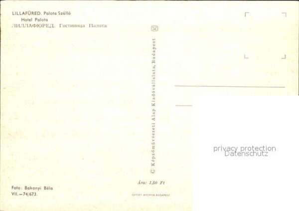 Lillafuered Hotel Palota – Bild 2
