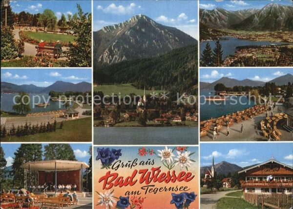 Bad Wiessee Tegernsee Park Gebirge