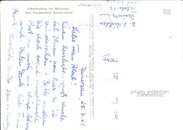 Reinerzau Freudenstadt Luftaufnahme – Bild 2