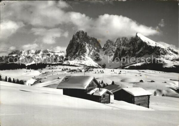 Seiser Alm Dolomiten mit Langkofel