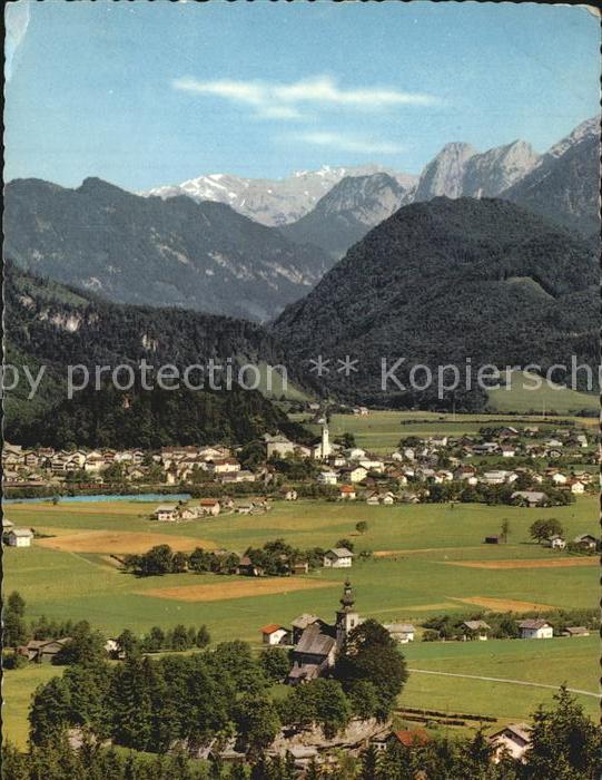 Golling Salzach Fliegeraufnahme