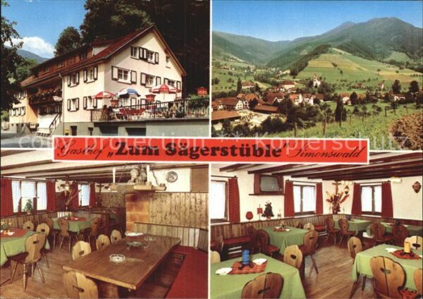 Simonswald Gasthaus Zum Sägerstüble