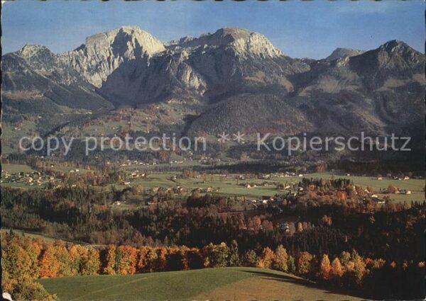 Schoenau Berchtesgaden mit Kehlstein Hohe-Göll Brett Jenner