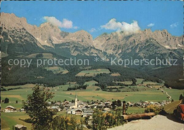 Ellmau Tirol mit wildem Kaiser