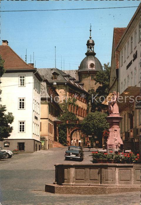 Laubach Hessen Engelsbrunnen im Schloß
