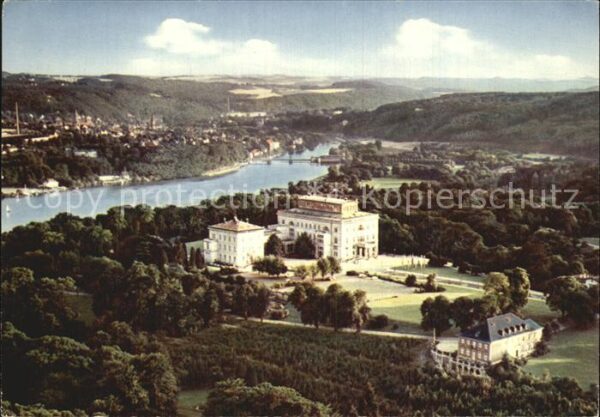 Essen Ruhr Villa Hügel mit Baldeneysee