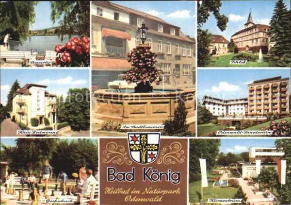 Bad Koenig Odenwald Heilbad mit Naturpark Schlosß