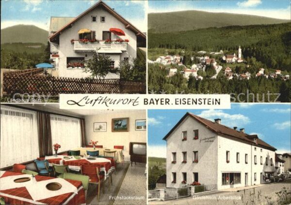 Bayerisch Eisenstein Landhaus Seitz Gästehaus Arberblick