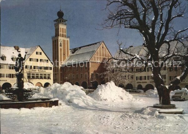Freudenstadt Marktplatz Rathaus