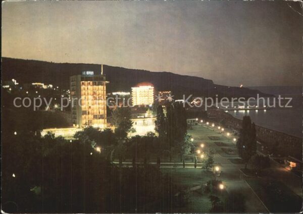 Varna Warna Slatni Pjassazi bei Nacht