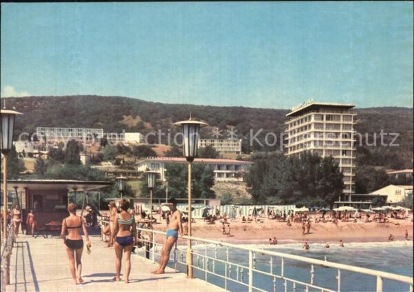 Varna Warna Strand Seebrücke