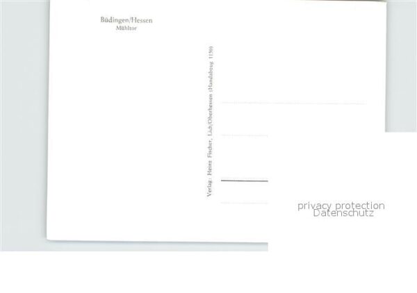 Buedingen Hessen Mühltor – Bild 2