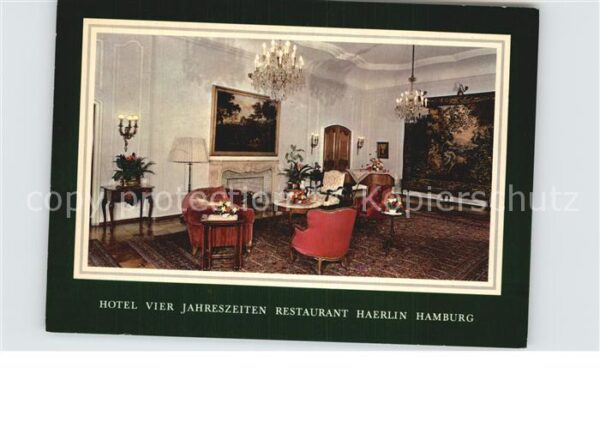 Hamburg Hotel Vier Jahreszeiten Restaurant Haer