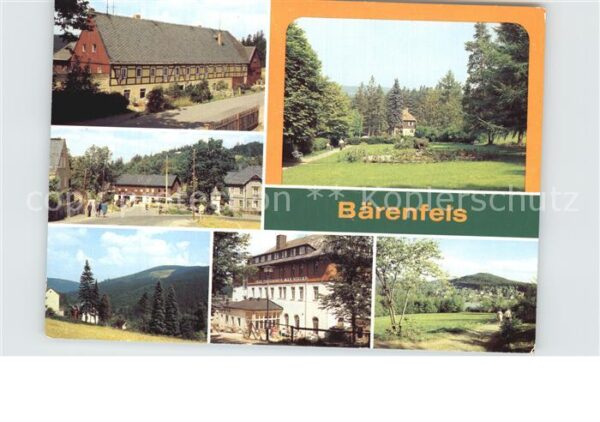 Baerenfels Erzgebirge Kurpark Tellkoppe Spitzberg