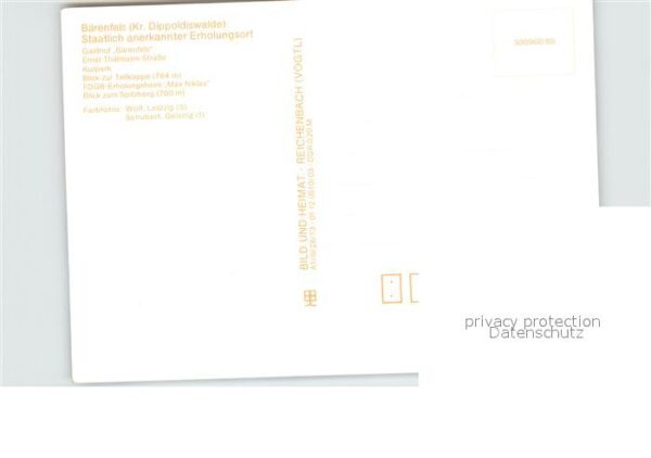 Baerenfels Erzgebirge Kurpark Tellkoppe Spitzberg – Bild 2